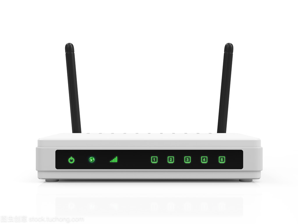 現(xiàn)代白色無線路由器 家居網(wǎng)絡(luò)美學(xué)與性能的完美融合